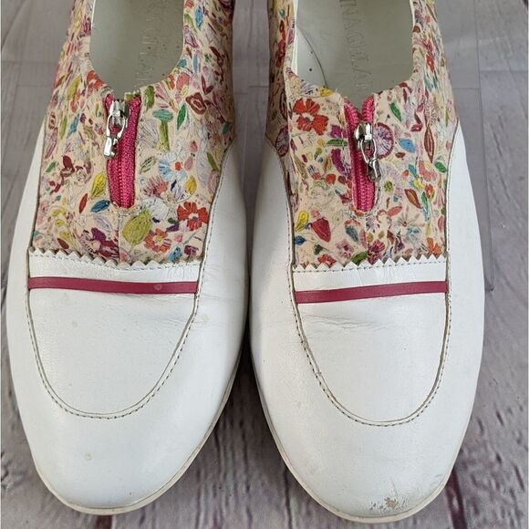 Nina Gelardi Floral Zip Up Spikeless Golf Shoes - Picture 10 of 11
